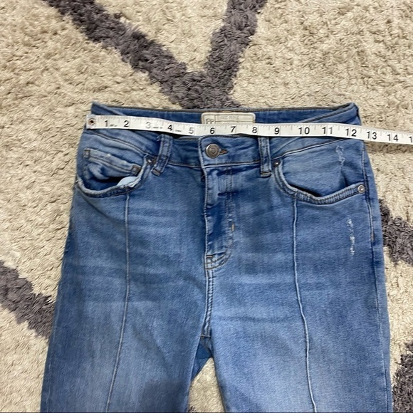 Free People Pintuck Skinny Jeans - Picture 7 of 13